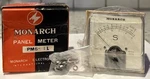 Monarch Pms- 1L Panel Meter Nos. Still In Plastic. Marked Made Japan 1964. Fixed Price $12.00.