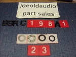 Bsr C198.A.1 Original Spindle Bearing Kit. Tested. Parting Out. Fixed Price $12.99.