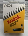 Kodak VHC-1 Vhs Video Head Cleaner New Sealed. Fixed Price $20.00.