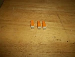 Akai MG614 Mixer Recorder Effect Send Push Buttons (3) Orange. Fixed Price $12.90.