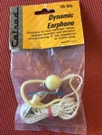 Vintage Calrad Dynamic Earphone 6FT 3.5MM Plug New. Fixed Price $10.00.