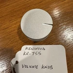 Kenwood KR-755 Volume Knob Excellent Condition. Fixed Price $24.95.