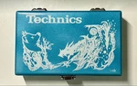 Technics Case For 3 Cartridges, Includes Headshells, Used Dj Audio. Fixed Price $230.00.