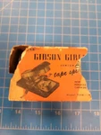 Vintage Robins Gibson Girl Junior Tape Splicer Model TS4A-JR Reel To Audio. Fixed Price $19.99.
