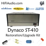 Dynaco ST-410 Amplifier Restoration Kit Repair Service Recap Filter Capacitor. Fixed Price $175.00.