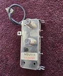 Toshiba MSU111 Vcr Rf Modulator Block Assembly * Removed From Working Unit. Fixed Price $29.90.