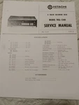 Hitachi TRQ-134D 8 Track Recorder Player Service Manual Photocopy. Fixed Price $19.99.