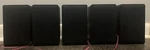 Sherwood Speakers 150-S (2 Front, Center, Rear) Matching Serials Wired. Fixed Price $25.00.