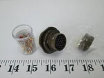 New Nos Amphenol 19 Position Circular Connector Receptacle Female Sockets Sku. Fixed Price $24.99.