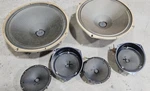 Magnavox 12" Woofers & 5" Speaker Set From Console Record Player. Fixed Price $125.00.