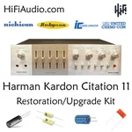 Harman Kardon Citation 11 Eleven Restoration Recap Repair Upgrade Rebuild Kit. Fixed Price $165.00.