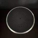 Garrard GT-15 Turntable Platter And Matt. Fixed Price $29.99.