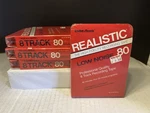 Radio Shack/realistic 8-TRACK Recording Tapes Lot Of 4, 80 Min Never Opened. Fixed Price $20.00.