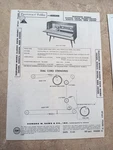 Telefunken Allegro Bolero Sonata -tubed Stereo Console Sams Photofact 665/12. Fixed Price $11.90.