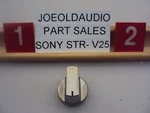 Sony STR-V25 Receiver Bass/treble/balance Knob. Tested Parting Out. Fixed Price $13.00.