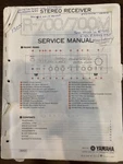 Yamaha R700 R-700M Receiver Service Manual **original**. Fixed Price $19.99.