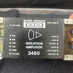 Burr-brown Isolation Amplifier 3450. Fixed Price $75.00.
