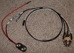 Solderless Wiring Long Wire Switchcraft Jack Battery Clip Guitar Emg 9V Fits. Fixed Price $29.85.