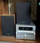 Teac MC-D90 With Speakers, Tested, Cd Player Not Working, Sounds Great -outputs. Fixed Price $77.00.