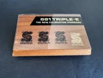 Stanton 681 Triple Cartridge With D6800EEE Stylus Original Wooden Case. Fixed Price $199.00.