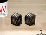 Pair Vintage Nos Rola C-280-A Impedance Matching Audio Transformer Multiple Taps. Fixed Price $39.00.