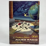 Allied Radio Catalog Issue 180 Hi-fi Stereo Electronics Magazine 1950S. Fixed Price $12.50.