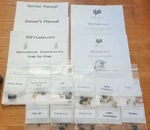 Pioneer SX-727 Capacitor Rebuild Restoration Recap Service Kit Repair Upgrade. Fixed Price $136.50.