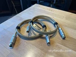 Cello Strings - Fischer To Rca Audio Interconnects (pair) 41". Fixed Price $1060.00.