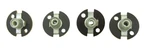 Switchcraft 3501F Rca Jack Panel Mount, Set Of 4 - Nos, Free Ship. Fixed Price $25.00.