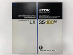 Tdk Lx 35/180M Reel To Audio Recording Tape 10.5" Metal Nab Hub. Fixed Price $75.00.