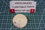 Nikko NP-880 Turntable Main Cam Gear & Mounting Screw Tested. Parting Out. Fixed Price $18.99.
