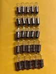 (25)BAYONET #1866 Incandescent LAMP/6.3V .25A/BULB BA9S/MCINTOSH Mc, Mr Mac. Fixed Price $17.70.