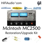 Mcintosh MC2500 Amplifier Rebuild Restoration Recap Upgrade Kit Filter Capacitor. Fixed Price $295.00.