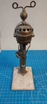 Antique Hamilton Beach Nickel Plated Milk Shake Mixer W/marble Base Cirque 1900S. Fixed Price $150.00.