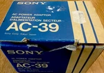 Vintage Sony AC-39 Power Adapter 3V 120V 5W Walkman Cassette Player Charger. Fixed Price $32.95.